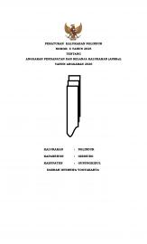 PERKAL APBKAL TAHUN ANGGARAN 2026